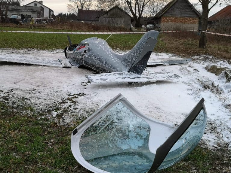Tragiczny wypadek awionetki pod Olsztynem &ndash; prokuratura zakończyła śledztwo