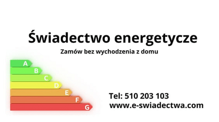 Świadectwo Charakterystyki Energetycznej