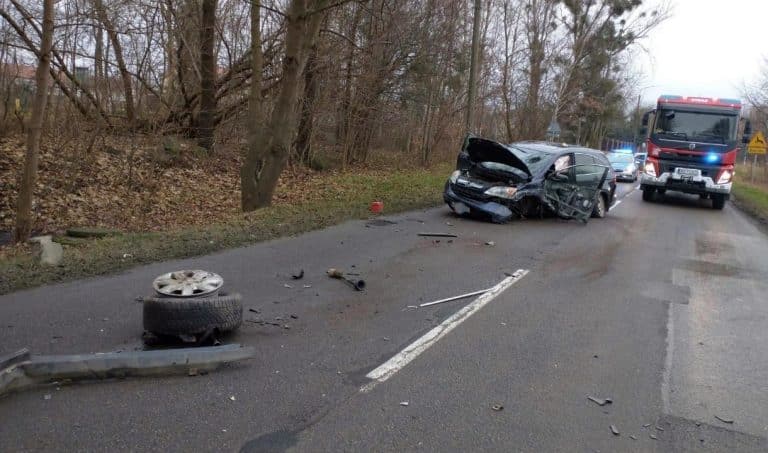 zderzenie w Elblągu