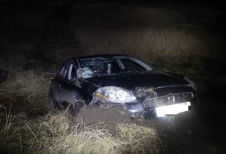 zatrzymał się w polu