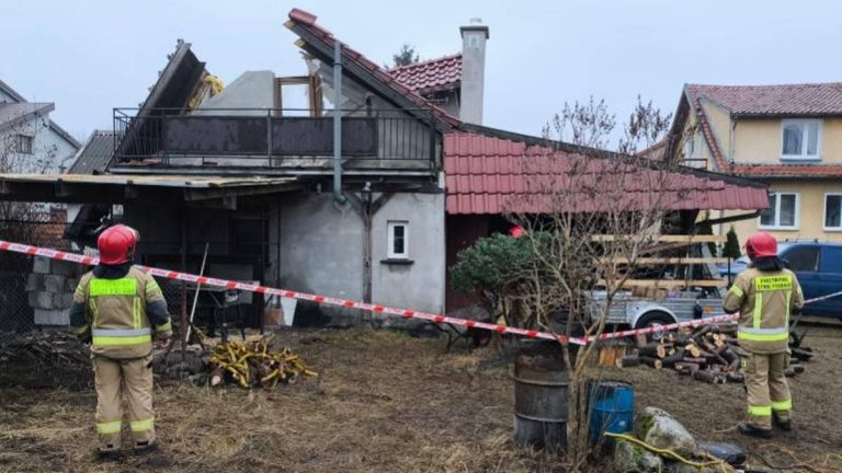 wybuch gazu w Ornecie