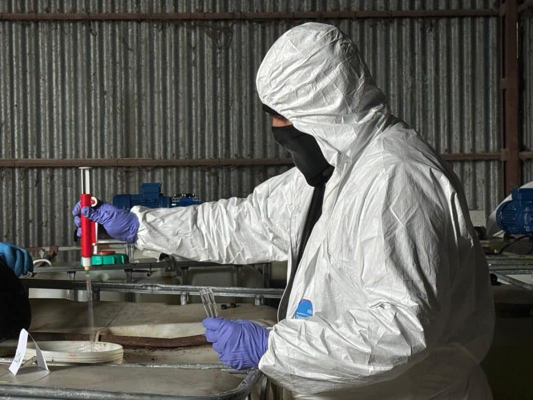 linia do produkcji nielegalnych substancji