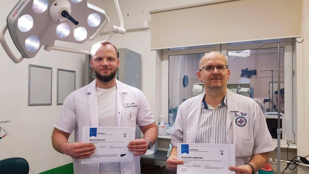 Olsztyńscy lekarze otrzymali certyfikaty obsługi Da Vinci