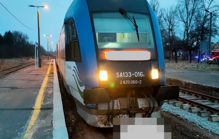 Szynobus uderzył w konia