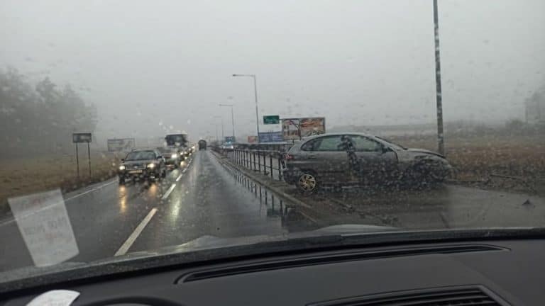 kolizja pod Olsztynem