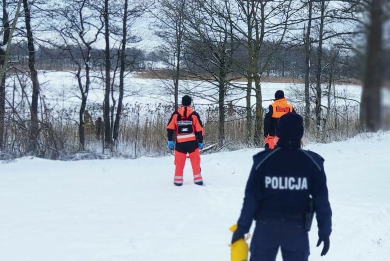 utonięcie wędkarza