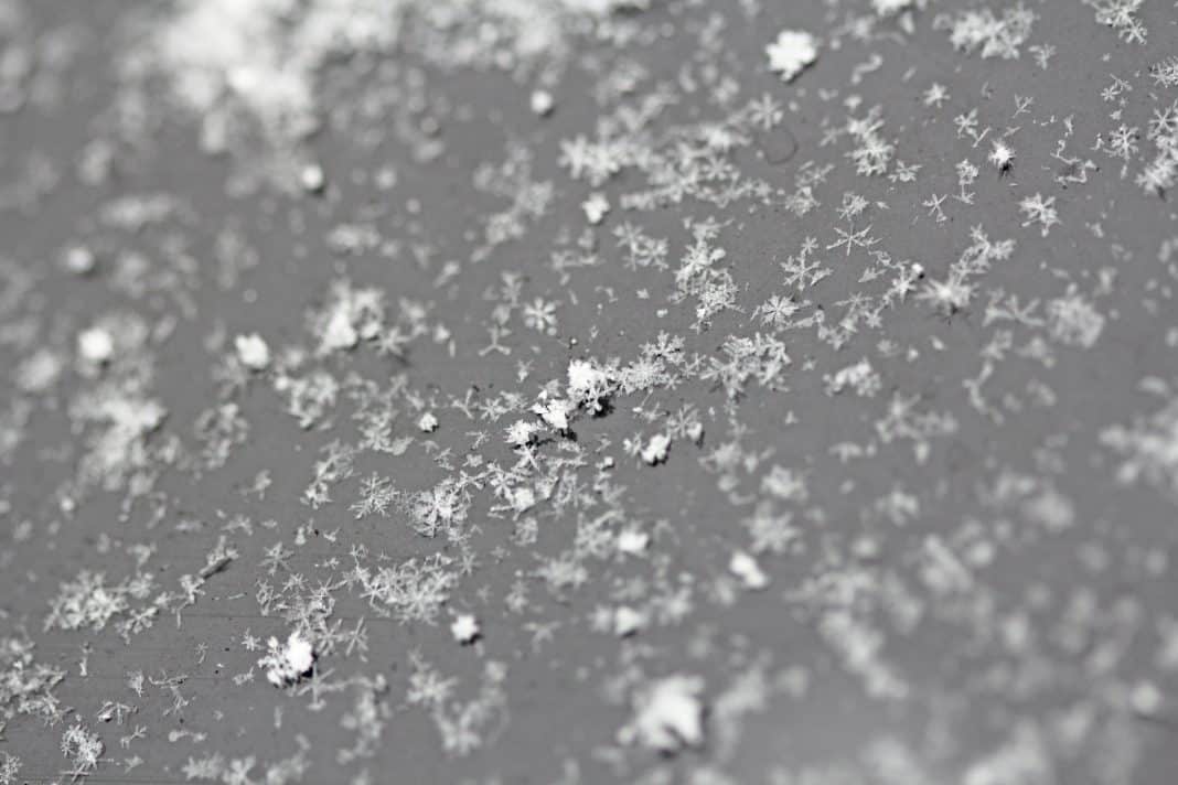 Drobny śnieg