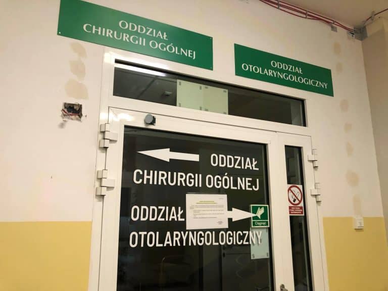 szpital w Ostródzie