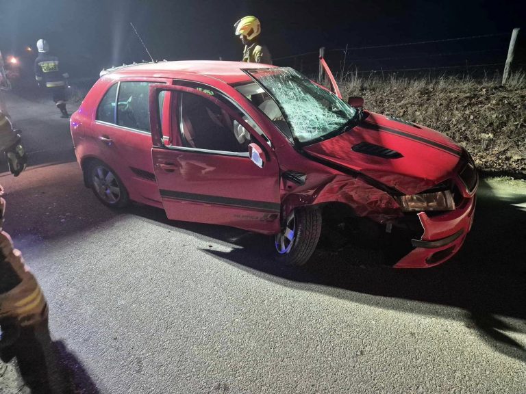 wypadek w powiecie ostródzkim