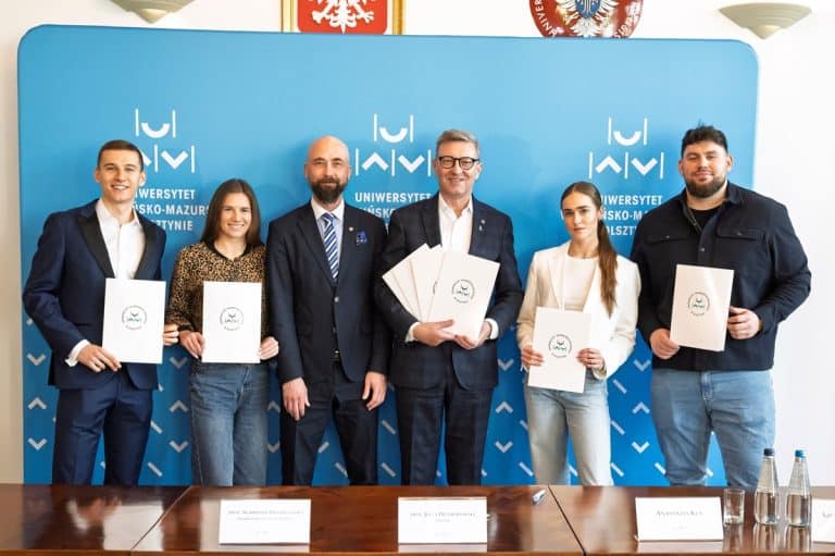 Lekkoatleci z AZS UWM