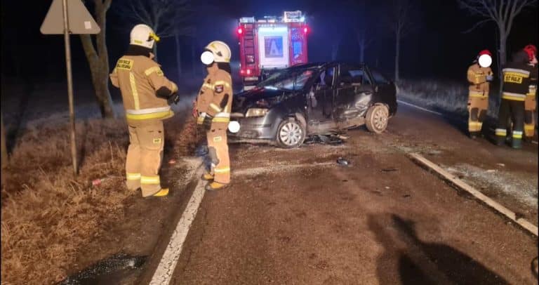 wypadek pod Szczytnem