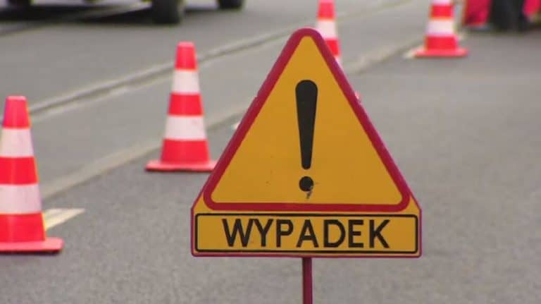 wypadek na drodze