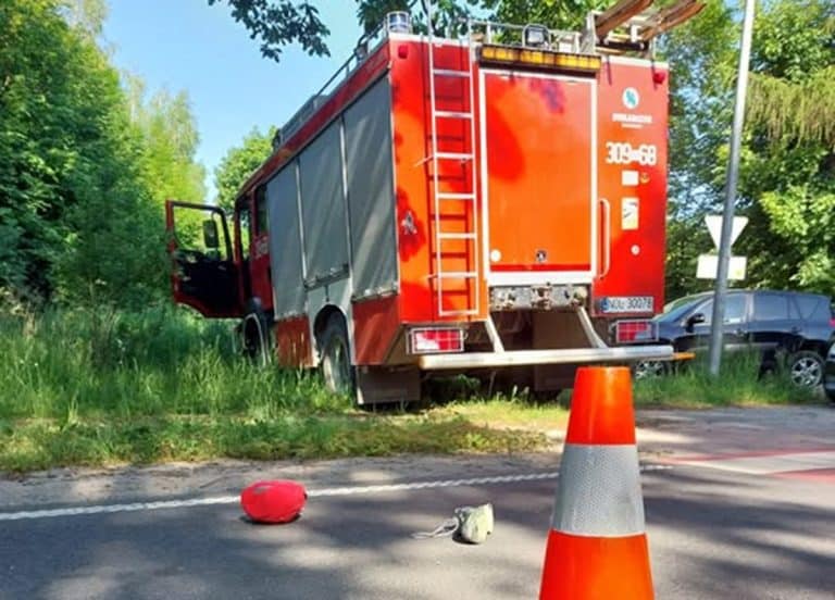 wypadek w Kieźlinach