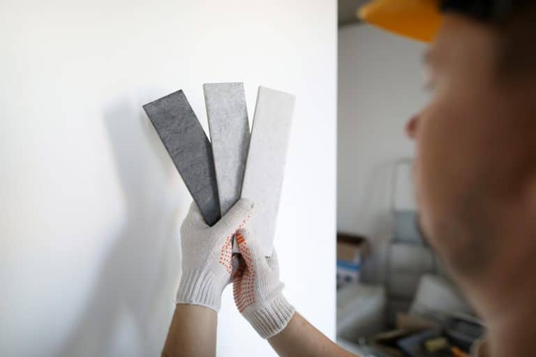 próbki kolorów gipsu