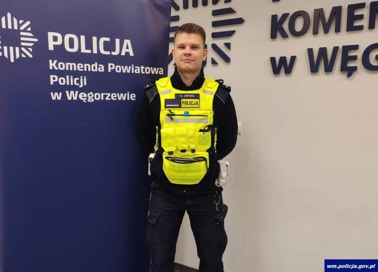 policjant wegorzewo