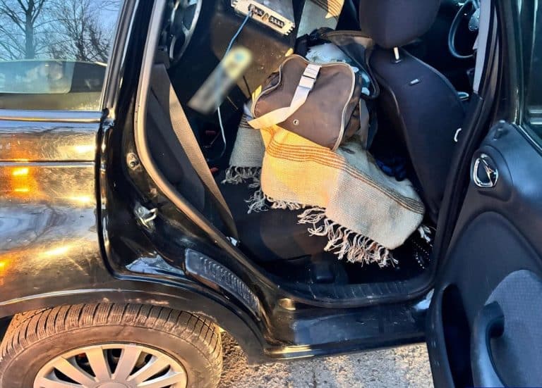 policja znalazła łupy