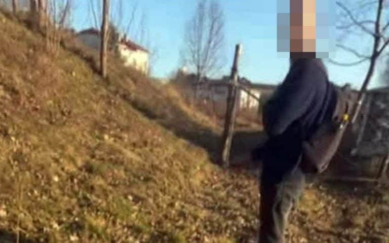 podejrzany mężczyzna