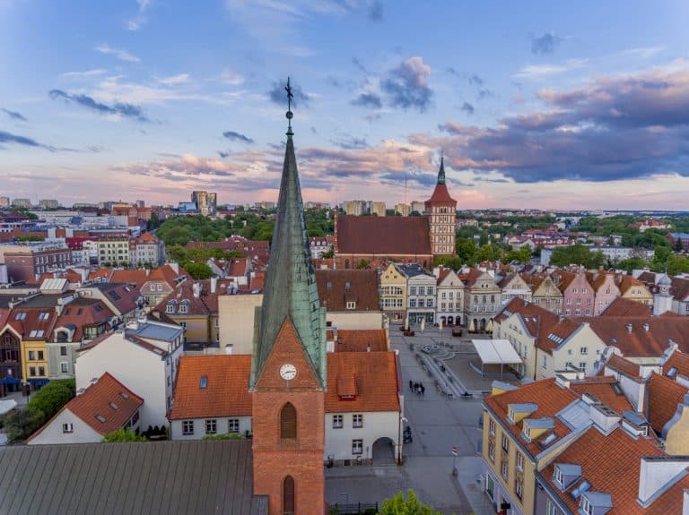 Olsztyn z g&oacute;ry