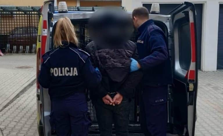 aresztowany kłusownik