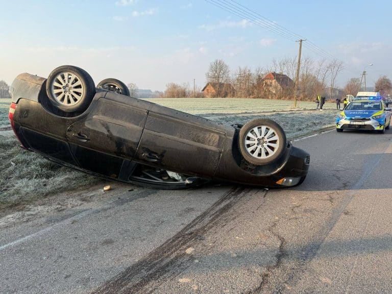 dachowanie samochodu