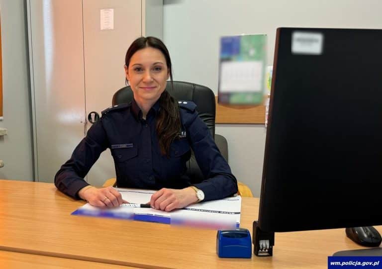 policjantka ze Szczytna