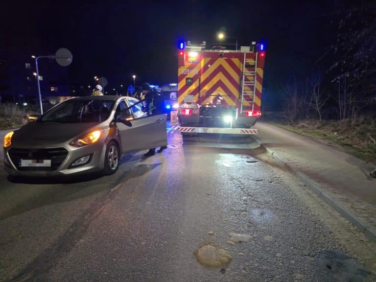 potrącenie na pasach