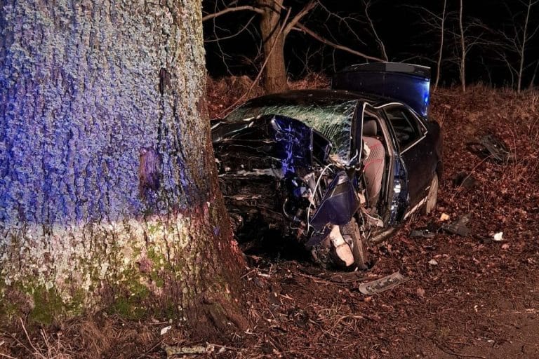 Śmiertelny wypadek na trasie Stulichy-Pawłowo. Droga zablokowana