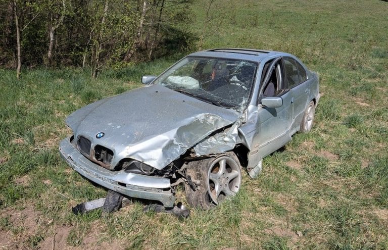 rozbite bmw