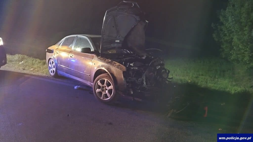 Wypadek na DW544 – młoda kobieta wymusiła pierwszeństwo. - Zderzenie dwóch aut - 6 osób trafiło do szpitala