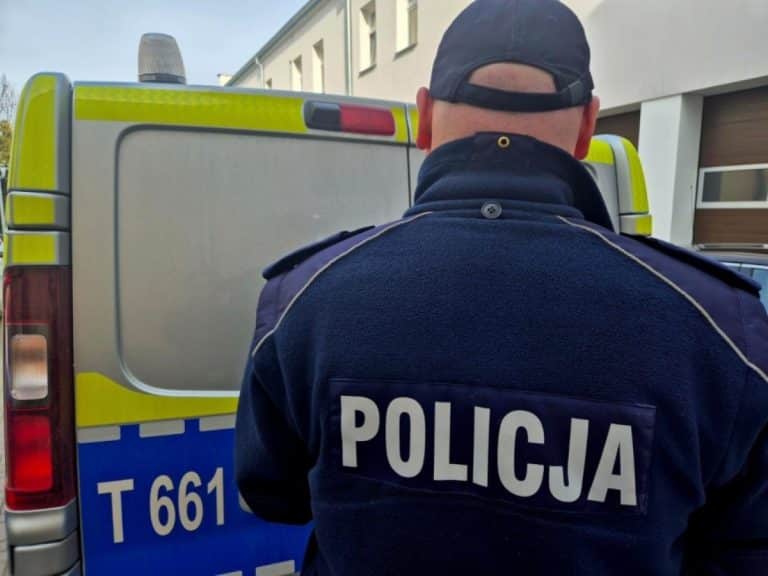 Mężczyzna został zatrzymany.