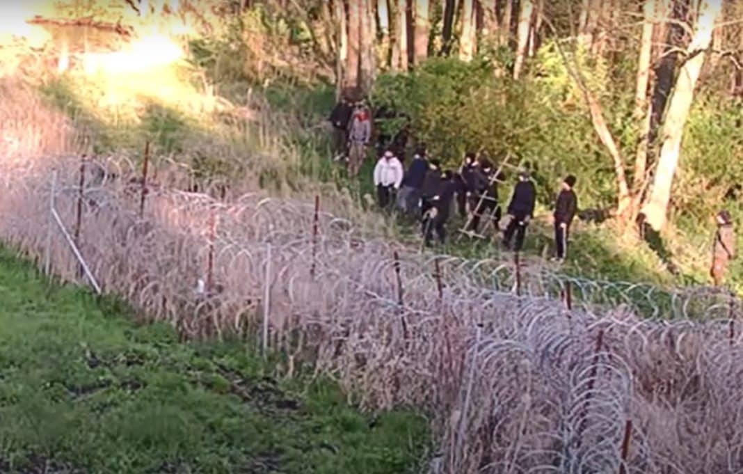 cudzoziemcy przy granicy