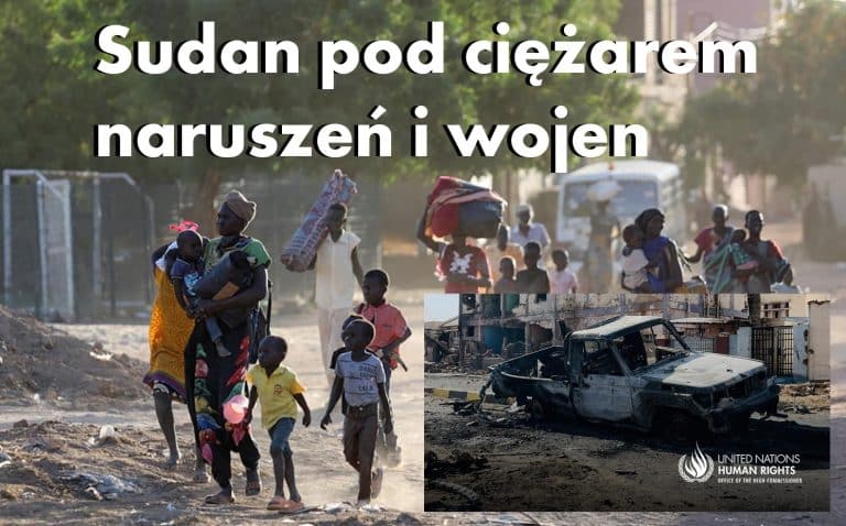 Sudan pod ciężarem naruszeń i wojen