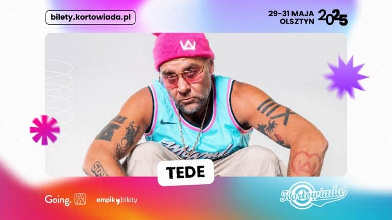 Tede wystąpi na Kortowiadzie.