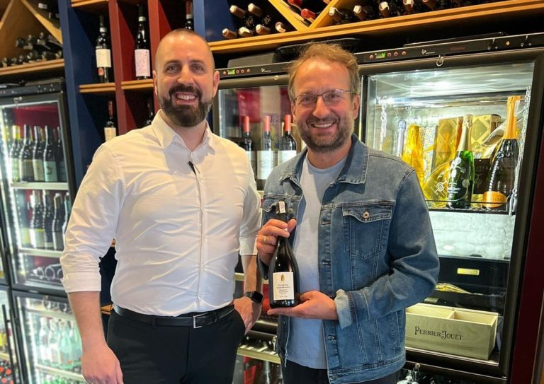 Robert G&oacute;rski z właścicielem Ristorante Da Andrea Casa del Prosecco