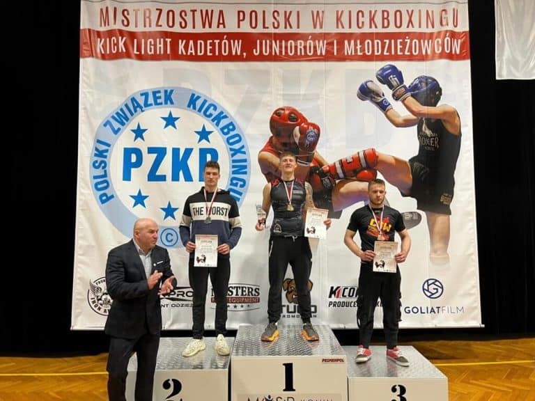 Bartosz Stańczyk na podium