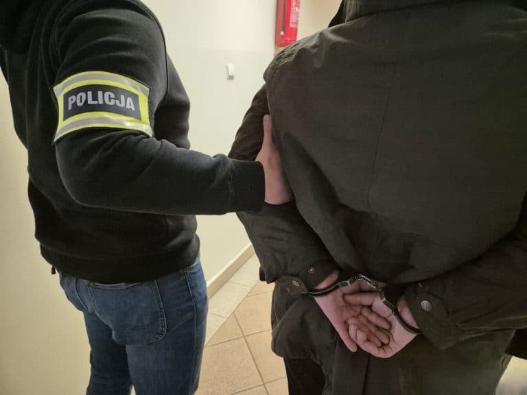 Zatrzymany nożownik.