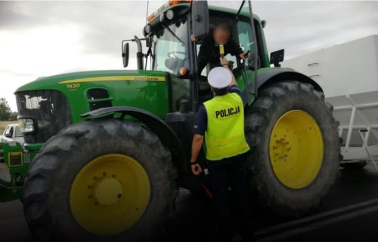 badanie alkomatem traktorzysty