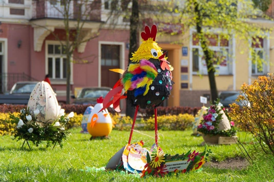ozdoby wielkanocne w Kętrzynie