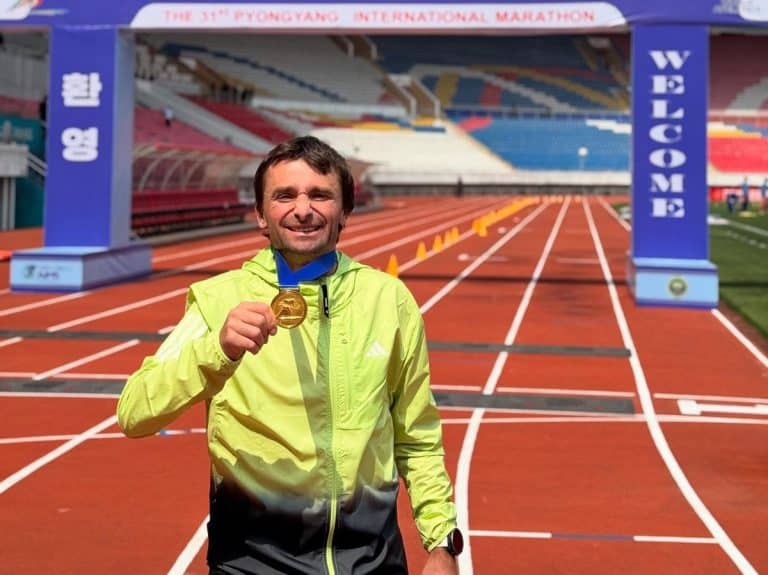 Wojciech Kopeć ze złotym medalem