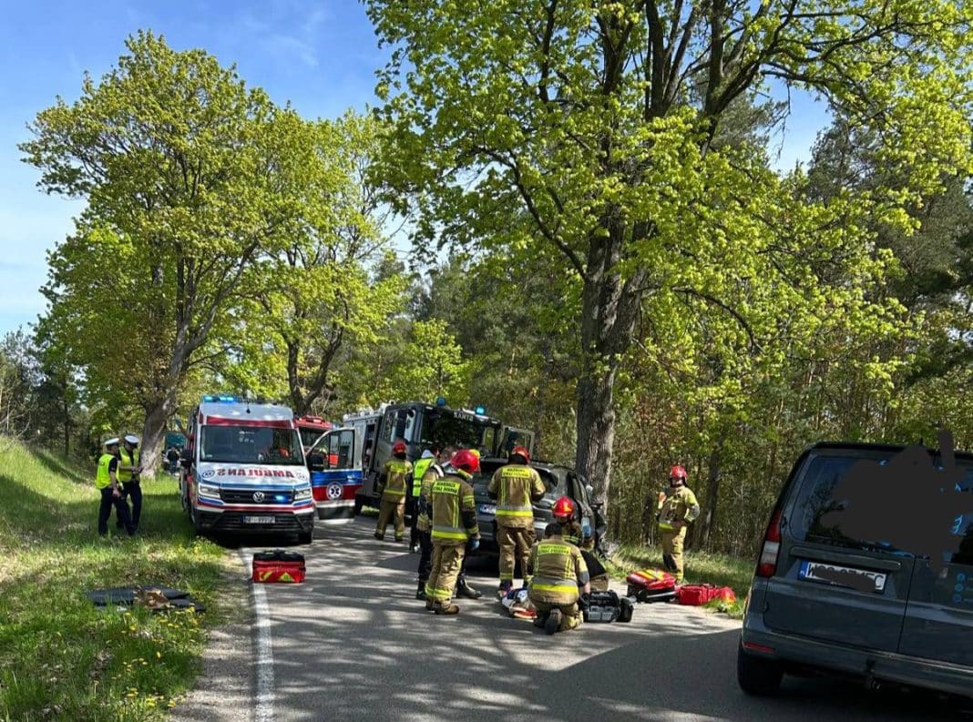 wypadek z udziałem dziecka