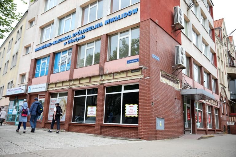 budynek Warmińsko-Mazurskiej Sp&oacute;łdzielni Inwalid&oacute;w