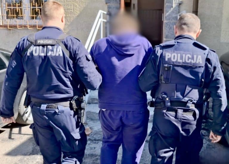 aresztowany za posiadanie środków odurzających