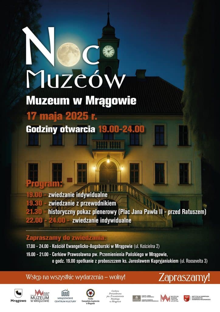 Niezwykła noc pełna tajemnic – zobacz, co przygotowały muzea na Warmii i Mazurach. - Noc Muzeów na Warmii i Mazurach – sposób na niezapomniany sobotni wieczór