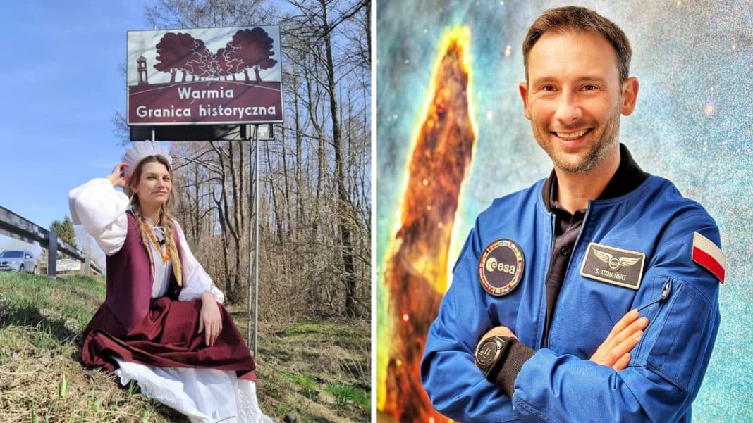 Kasia Kosmos i Sławosz Uznański-Wiśniewski