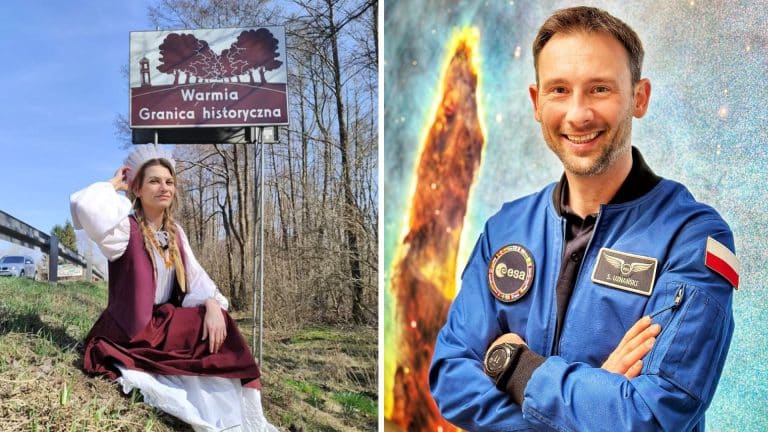 Kasia Kosmos i Sławosz Uznański-Wiśniewski