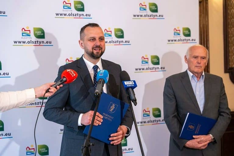 konferencja w sprawie budowy żłobka