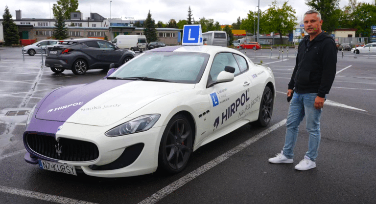 nauka jazdy masserati olsztyn hirpol
