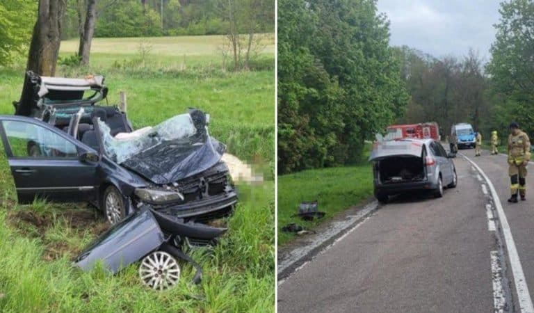 Tragiczny wypadek na DK57. Nie żyje 51-letni kierowca