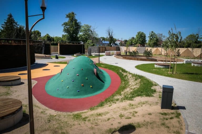 nowa tężnia w Orzyszu