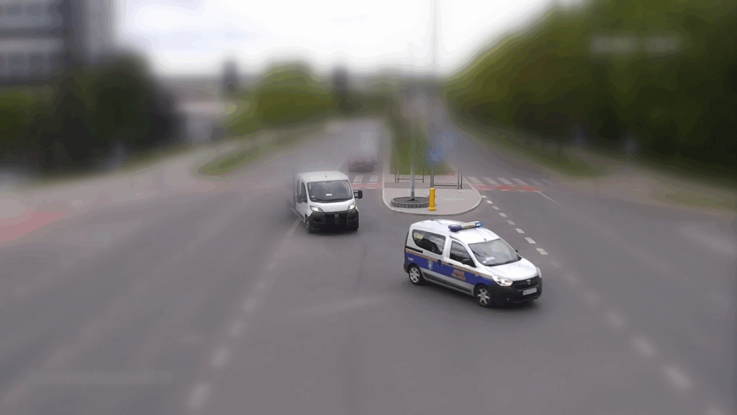 straż miejska na sygnale